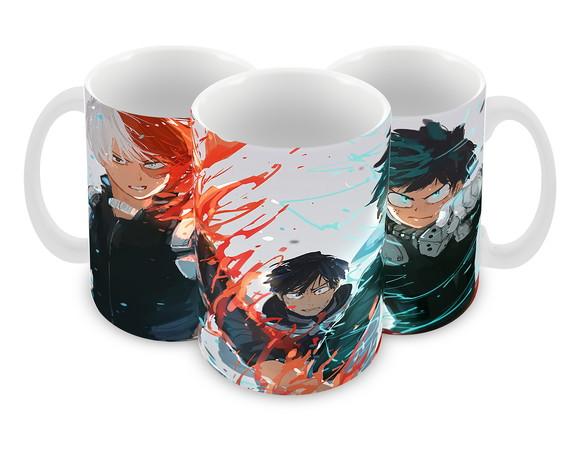 Caneca Polímero My Hero Academia Personalizada