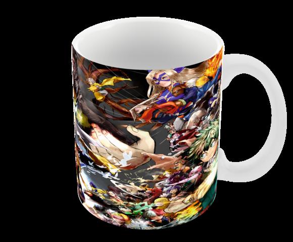 Caneca Polímero My Hero Academia Personalizada