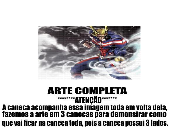 Caneca Polímero My Hero Academia Personalizada