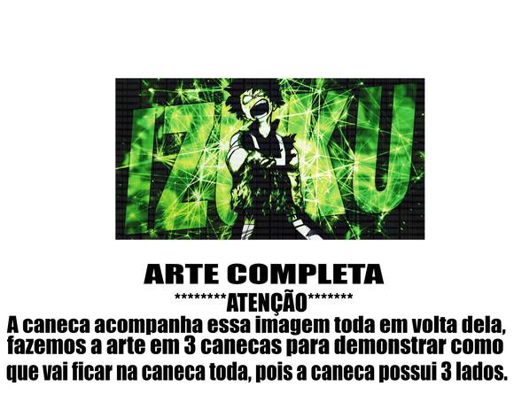 Caneca Polímero My Hero Academia Personalizada