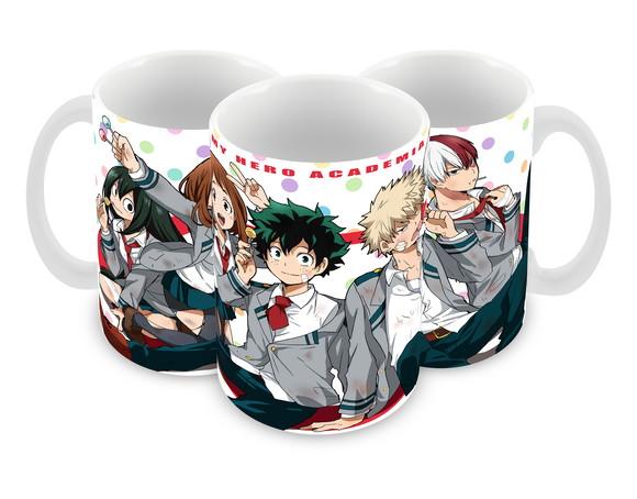 Caneca Polímero My Hero Academia Personalizada