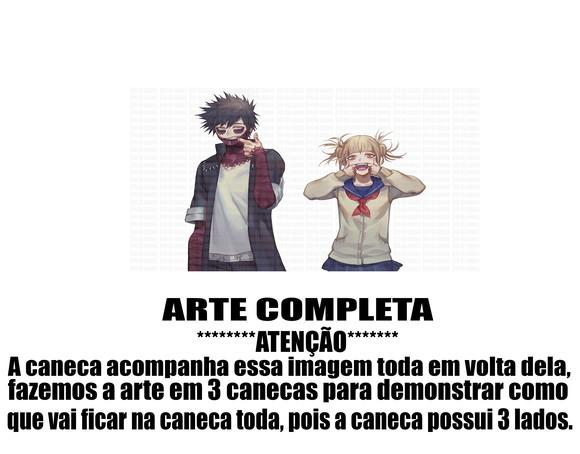 Caneca Polímero My Hero Academia Personalizada