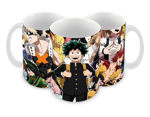 Caneca Polímero My Hero Academia Personalizada
