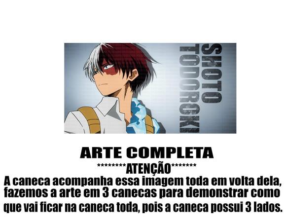 Caneca Polímero My Hero Academia Personalizada