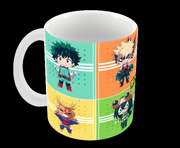 Caneca Polímero My Hero Academia Personalizada
