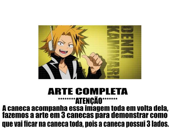 Caneca Polímero My Hero Academia Personalizada