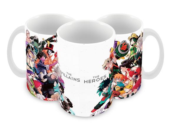 Caneca Polímero My Hero Academia Personalizada