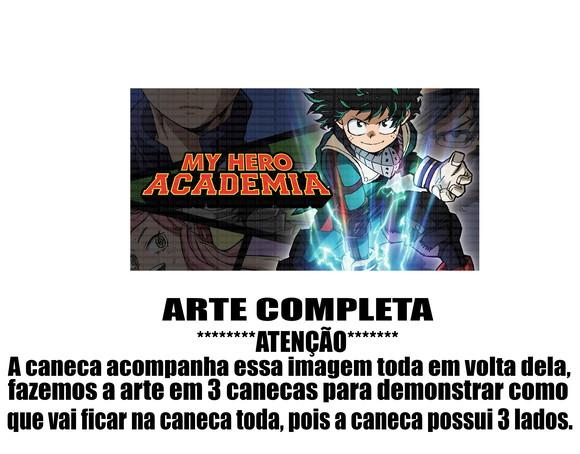 Caneca Polímero My Hero Academia Personalizada