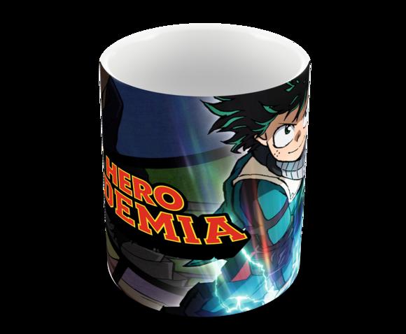 Caneca Polímero My Hero Academia Personalizada