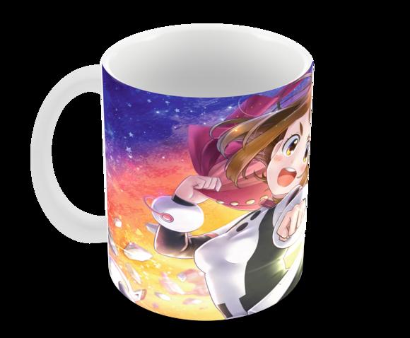 Caneca Polímero My Hero Academia Uraraka Personalizada