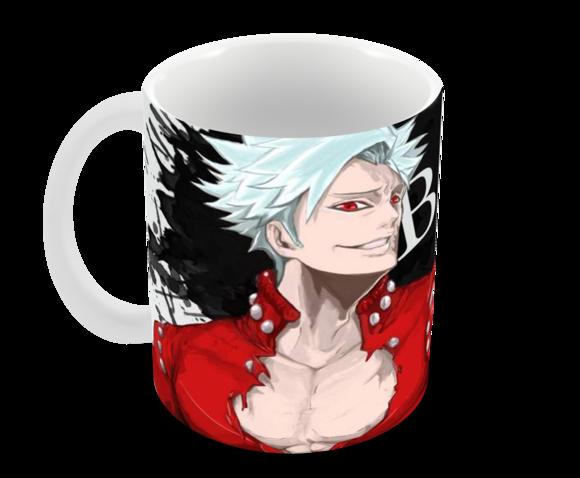 Caneca Polímero Nanatsu no Taizai Ban Personalizada
