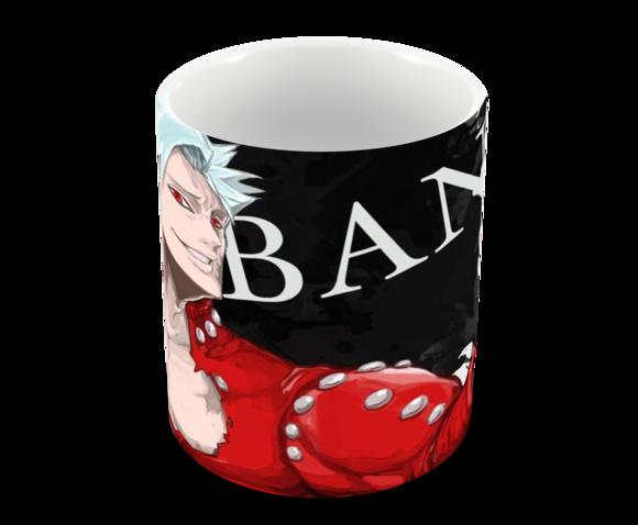 Caneca Polímero Nanatsu no Taizai Ban Personalizada
