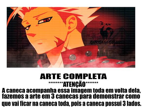 Caneca Polímero Nanatsu no Taizai Ban Personalizada