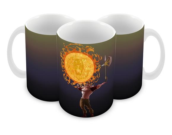 Caneca Polímero Nanatsu no Taizai Escanor Personalizada