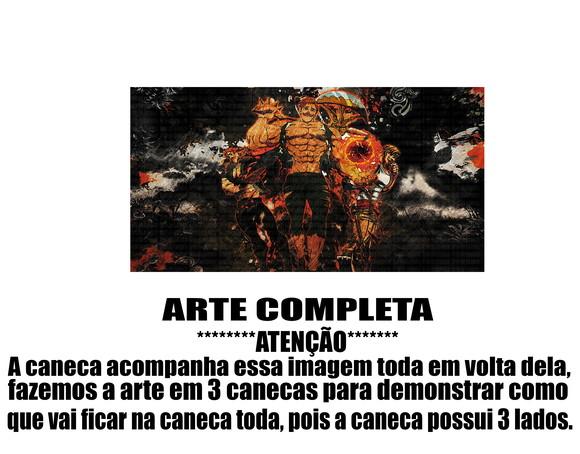 Caneca Polímero Nanatsu no Taizai Escanor Personalizada