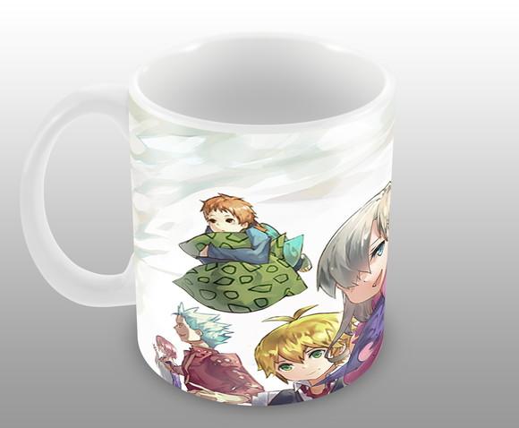 Caneca Polímero Nanatsu no Taizai Personalizada