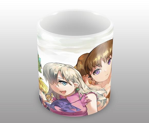 Caneca Polímero Nanatsu no Taizai Personalizada
