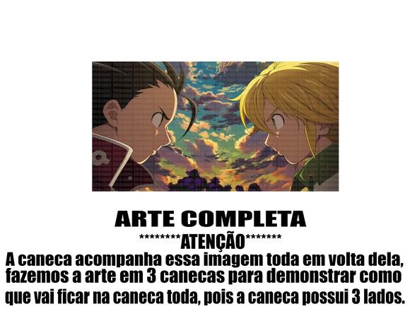 Caneca Polímero Nanatsu no Taizai Personalizada
