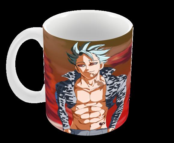 Caneca Polímero Nanatsu no Taizai Personalizada