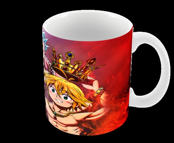 Caneca Polímero Nanatsu no Taizai Personalizada