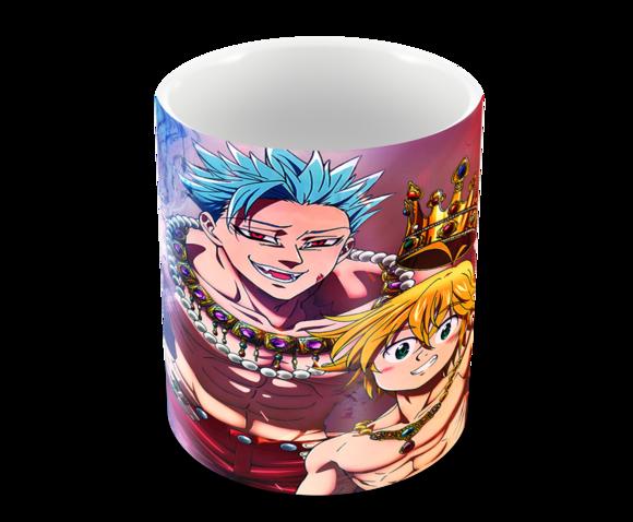 Caneca Polímero Nanatsu no Taizai Personalizada