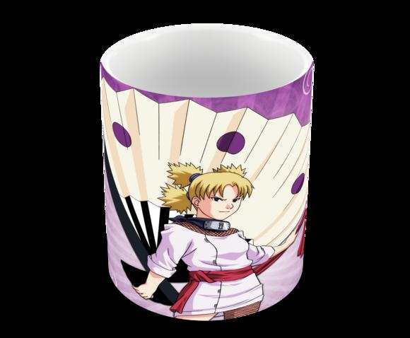 Caneca Polímero Naruto - Temari Personalizada
