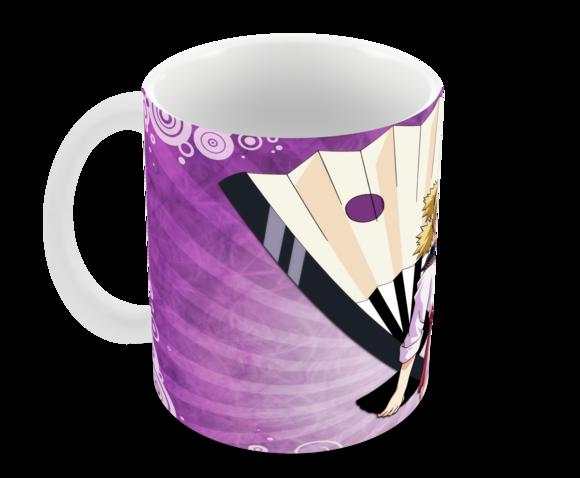 Caneca Polímero Naruto - Temari Personalizada