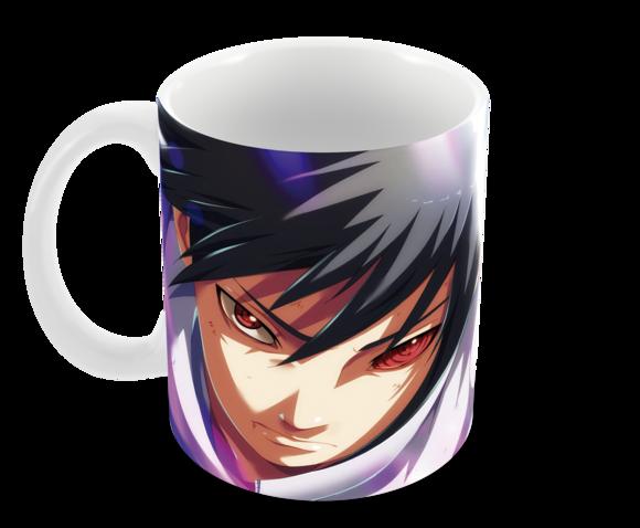 Caneca Polímero Naruto e Sasuke Personalizada