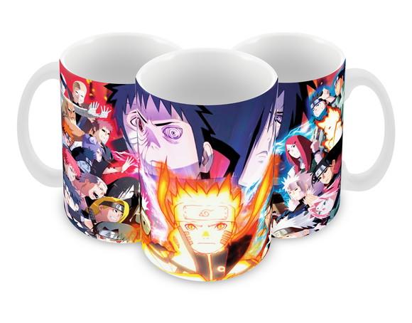 Caneca Polímero Naruto Personalizada
