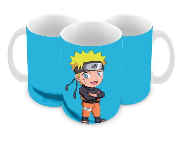 Caneca Polímero Naruto Personalizada