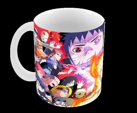 Caneca Polímero Naruto Personalizada