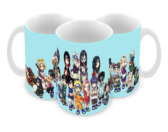 Caneca Polímero Naruto Personalizada
