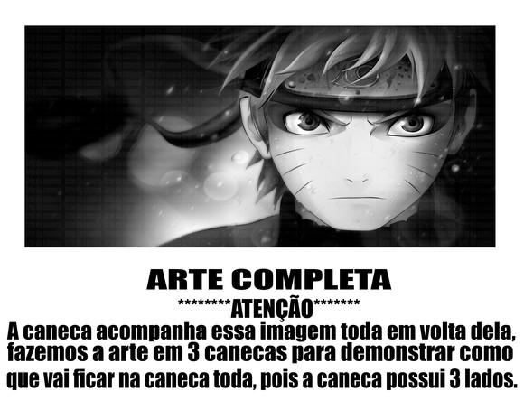 Caneca Polímero Naruto Personalizada