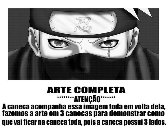 Caneca Polímero Naruto Personalizada