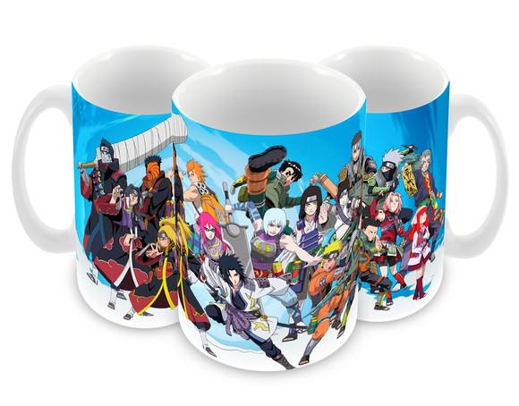Caneca Polímero Naruto Personalizada