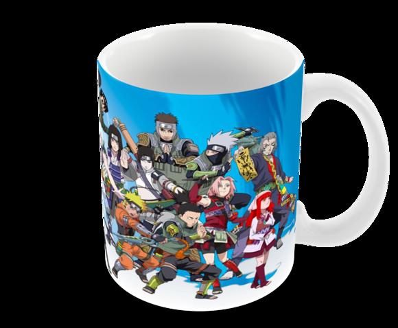 Caneca Polímero Naruto Personalizada