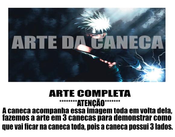 Caneca Polímero Naruto Personalizada
