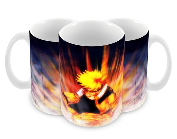 Caneca Polímero Naruto Personalizada