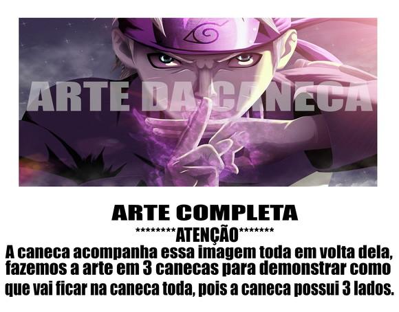 Caneca Polímero Naruto Personalizada