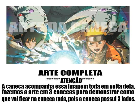 Caneca Polímero Naruto Personalizada
