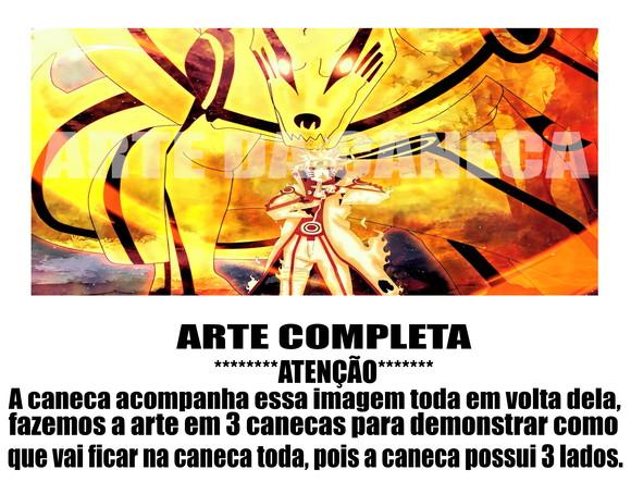 Caneca Polímero Naruto Personalizada