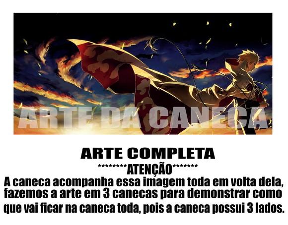 Caneca Polímero Naruto Personalizada