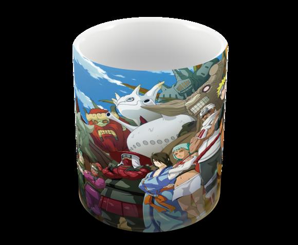 Caneca Polímero Naruto Personalizada