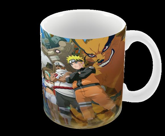Caneca Polímero Naruto Personalizada