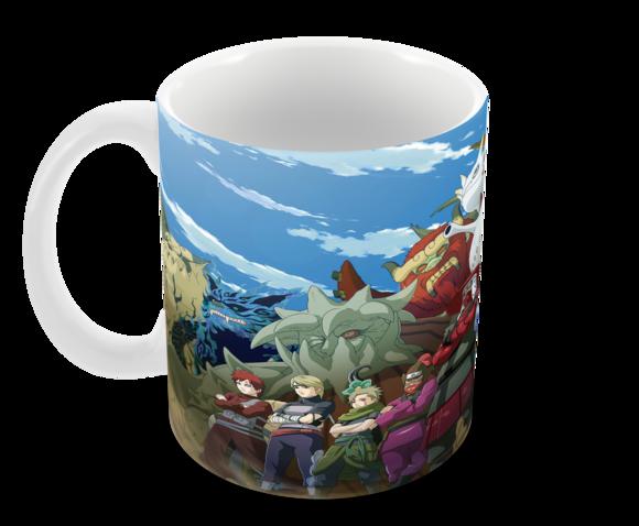 Caneca Polímero Naruto Personalizada