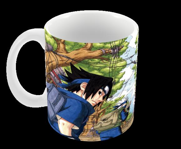 Caneca Polímero Naruto Time 7 Personalizada