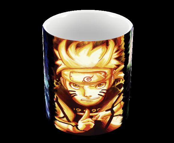 Caneca Polímero Naruto Time 7 Personalizada