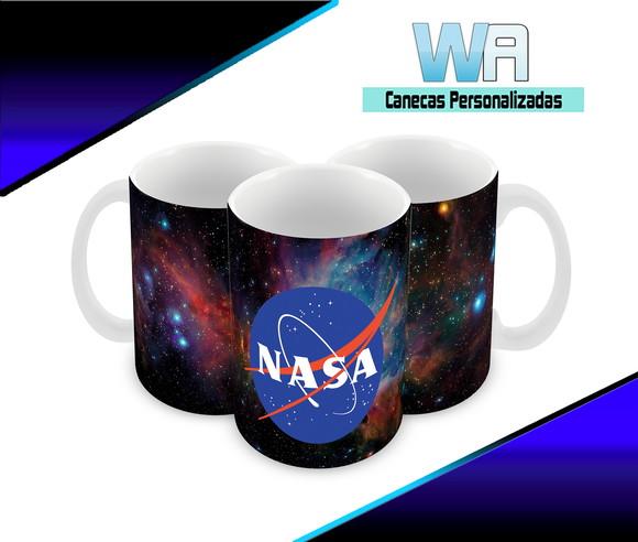Caneca Polímero Nasa Personalizada