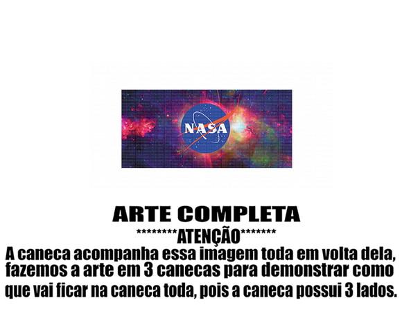 Caneca Polímero Nasa Personalizada