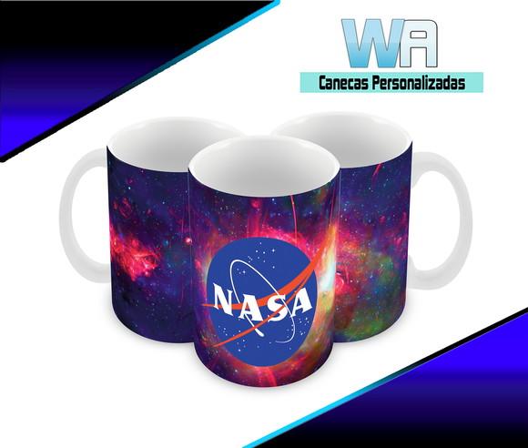 Caneca Polímero Nasa Personalizada